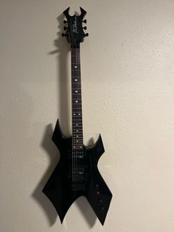 B.C. Rich Warlock NJ series Floyd Rose Widow headstock