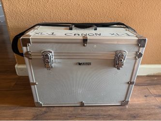 Vintage Canon Camera Hard Case Original Aluminium Trunk Case Suitcase