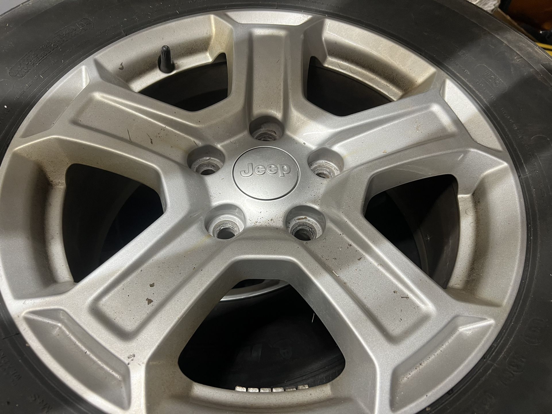 Jeep Wrangler Rims And Tires 5 Tires