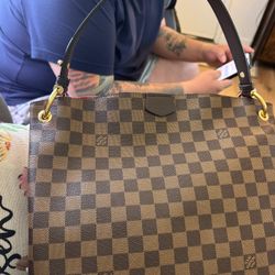 Louis Vuitton  Damier Ebene Shoulder Bag