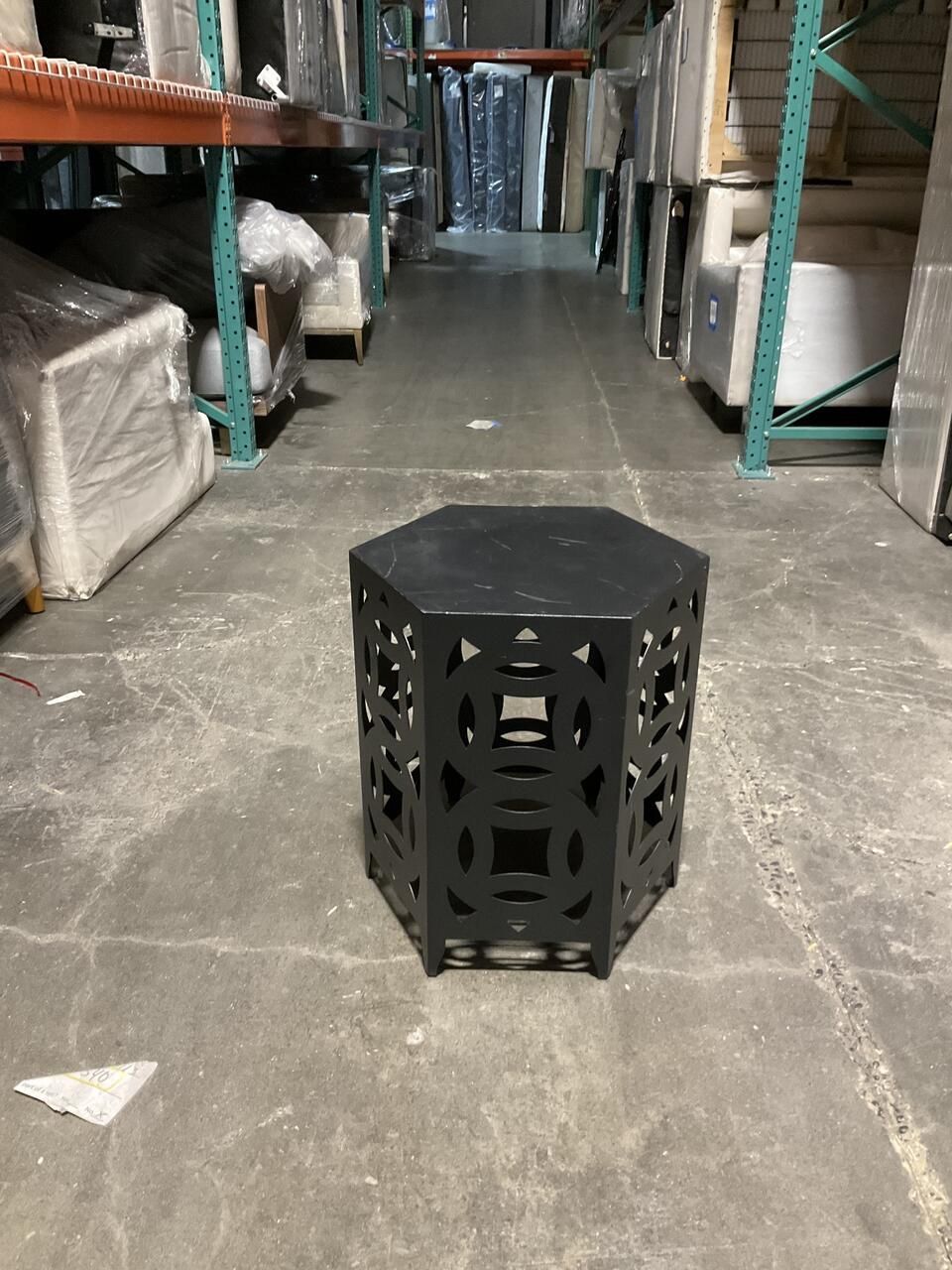 Geometric Side Table $15