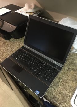 Dell e6520 i7 8gb ram 2.2ghz new battery new charger. Win7, office