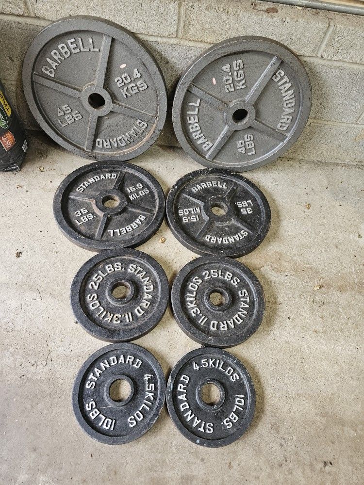 230lbs Olympic 2" Weights