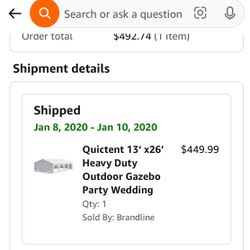 Outdoor Gazebo- Perfect For Parties!