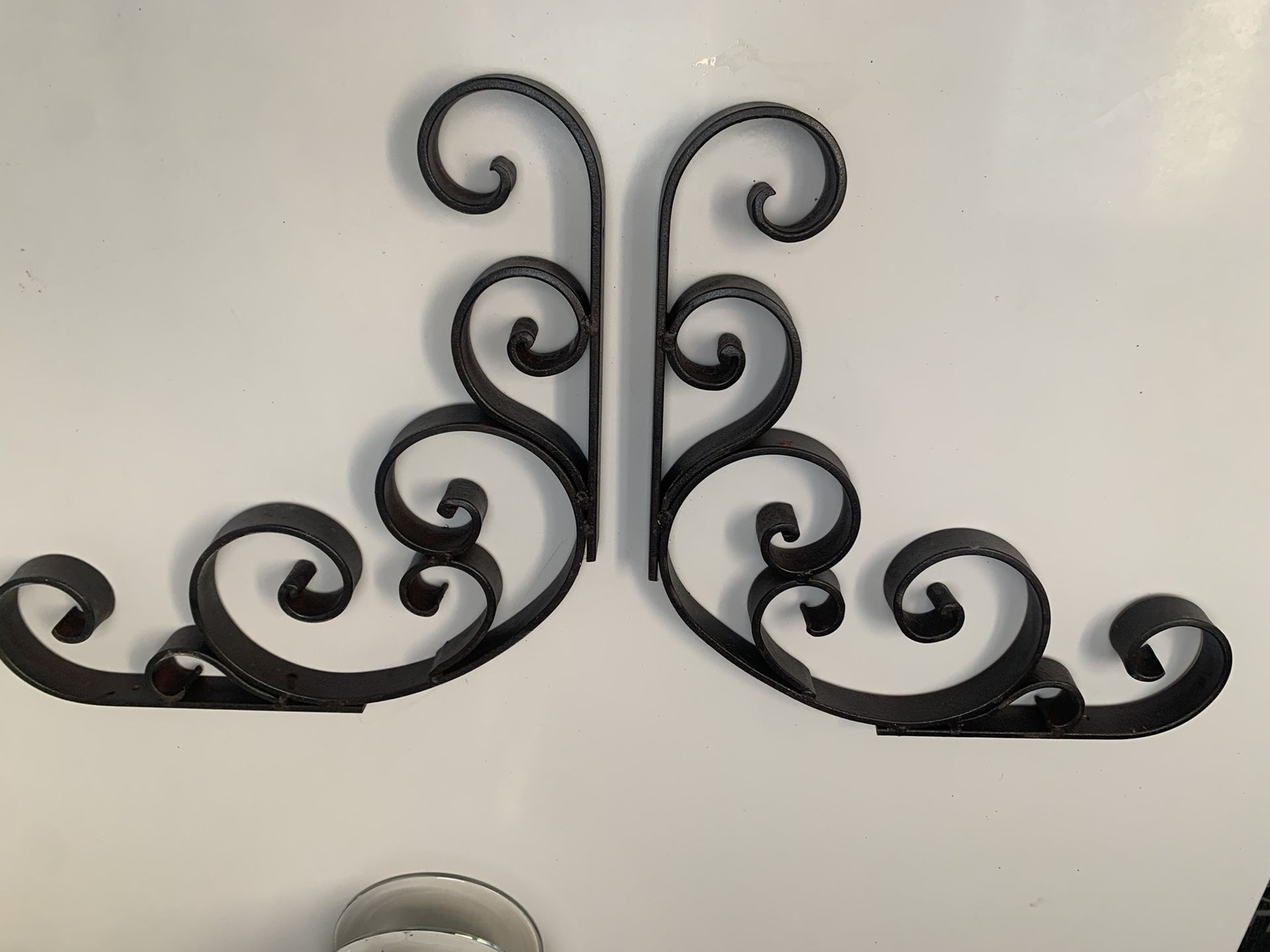 Cast iron Brackets- Antique very Heavy