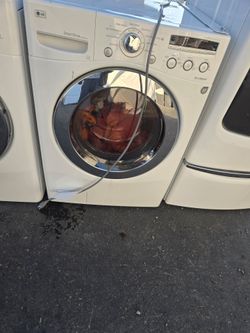 Lg Washer And Dryer Set Electric Lavadora y Secadora 30-day Warranty