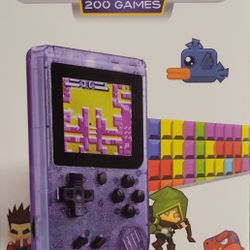 Retro Handheld Game Console – 200 Built-In Games – Like New!