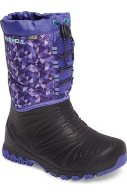 Merrell warm snow boots weatherproof insulated shoes women's size 5 winter rain