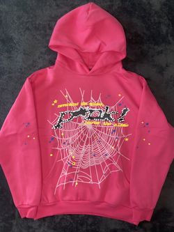 Pink Spider Hoodie