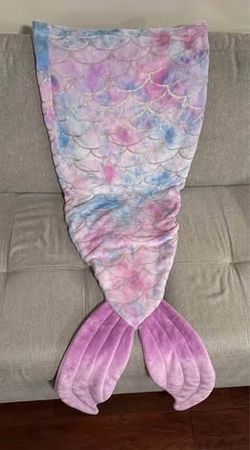 Child One Size Fits Most Mermaid Blanket Tail Just $5