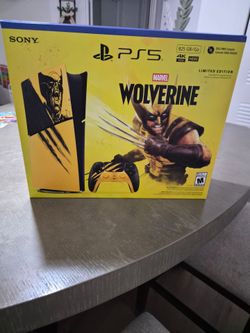 PS5 Slim Marvel's Wolverine Limited Edition Bundle