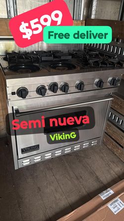Estufa Viking Semi-nueva 💲 599