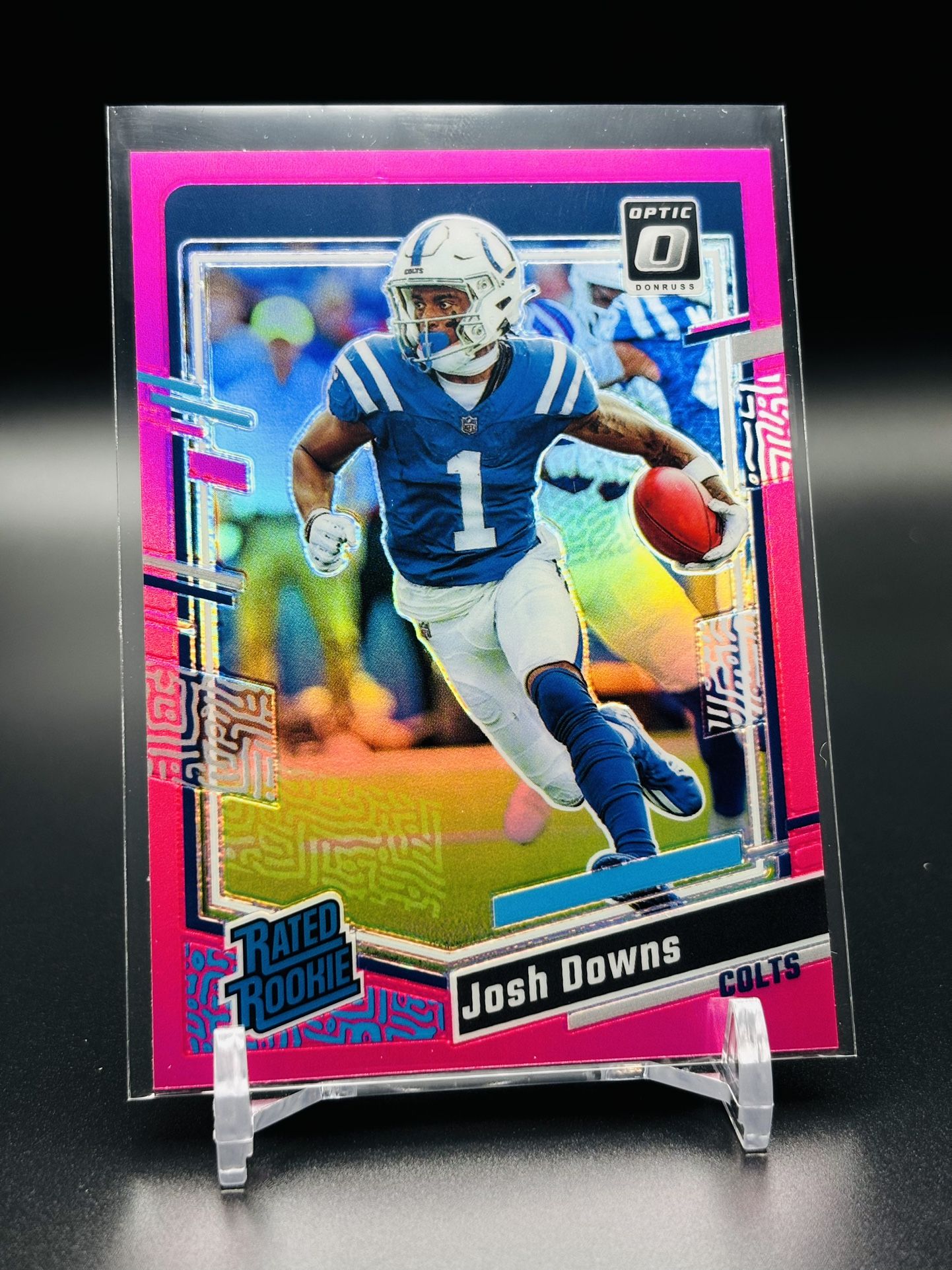 Josh Downs 2023 Optic Pink