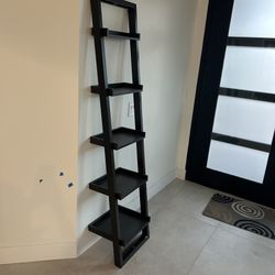 Wall Shelf X2 dark Brown