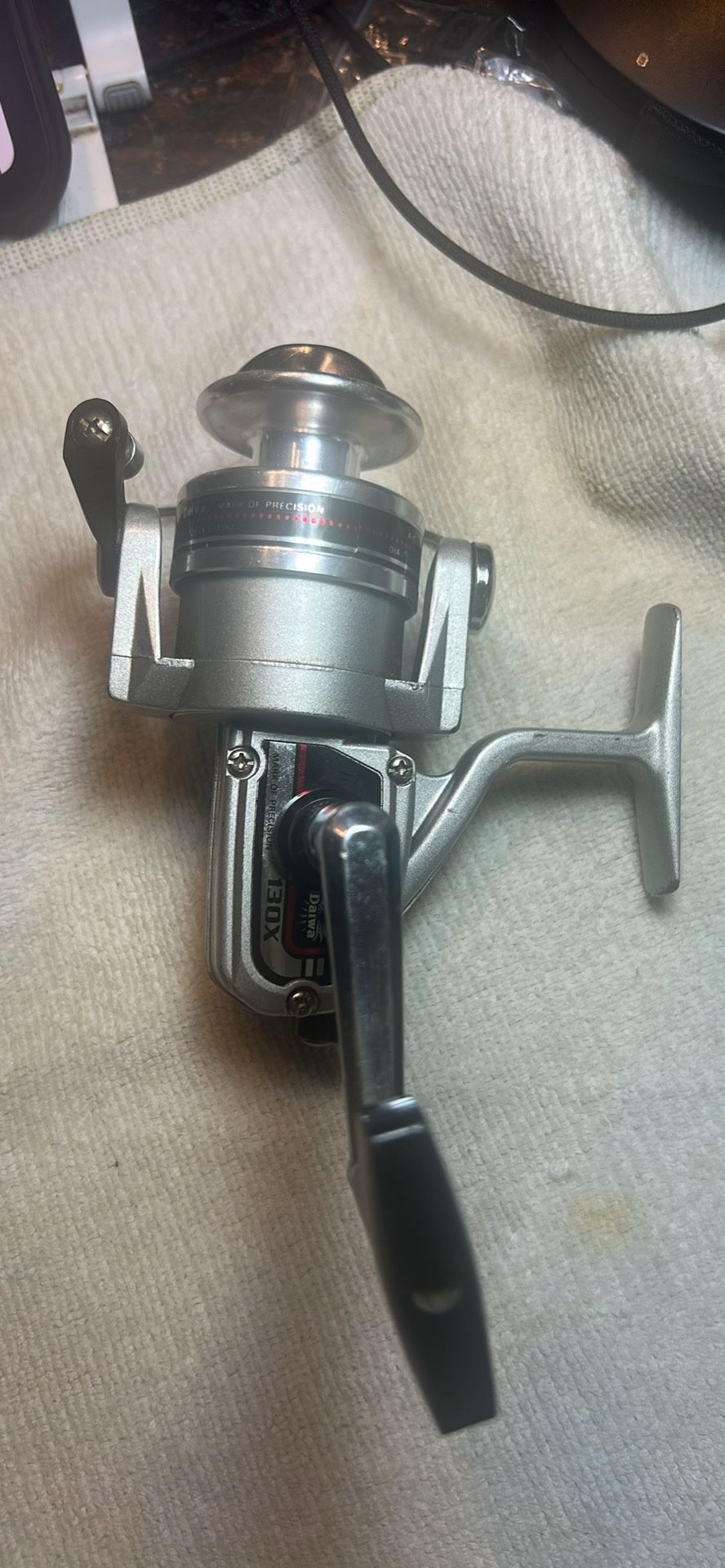 Daiwa 130X Freshwater Spinning Vintage Fishing Reel Excellent Cond. Made - Japan