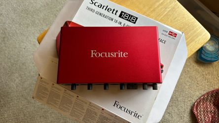 Focusrite Scarlett 18i8 audio interface
