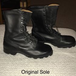 Combat Military issue Boots mens size 10W