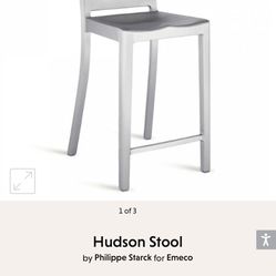 High Chair, Aluminum Bar Chair
