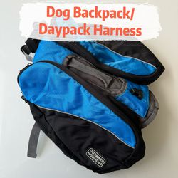 Small/Medium - Like New - Outward Hound Trail Daypack Backpack Saddle Dog Pet Hiking Camping