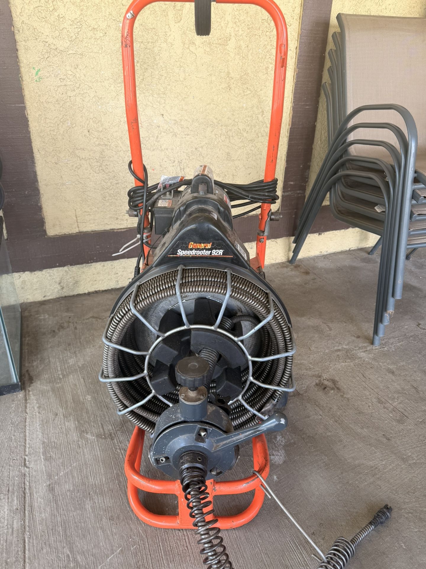 General Wire General Wire Speedrooter 92R Automatic Self Feed Sewer Cleaner