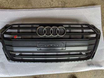 Audi S5 OEM Front Grill Black Optic 