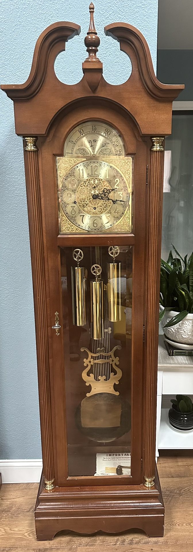Grandfather Ridgeway Clock