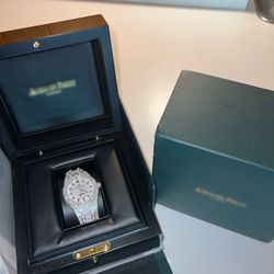 VVS Moisanitte Automatic Stainless Steel Watch