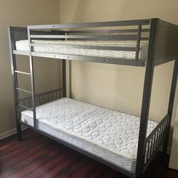 Bunk Beds Twin With Mattresses