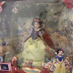 Glass Disney Snow White Doll 