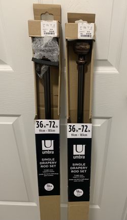 Curtain Rods (set of two)