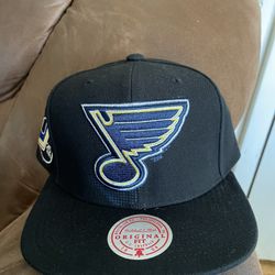 St Louis Blues Mitchell & Ness NHL SnapBack Hat 