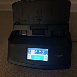 ScanSnap iX1600 Wireless or USB High-Speed Cloud Enabled Document, Photo & Receipt Scanner with Large Touchscreen and Auto Document Feeder