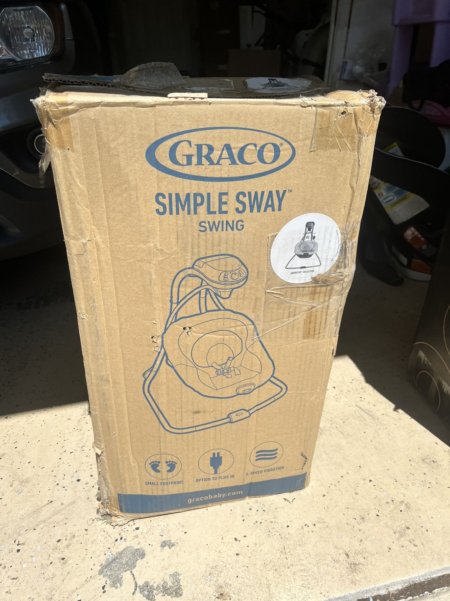 Graco Simple Sway Portable Baby Swing 