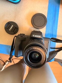 Canon EOS M50 Mark II with 15-45mm lens