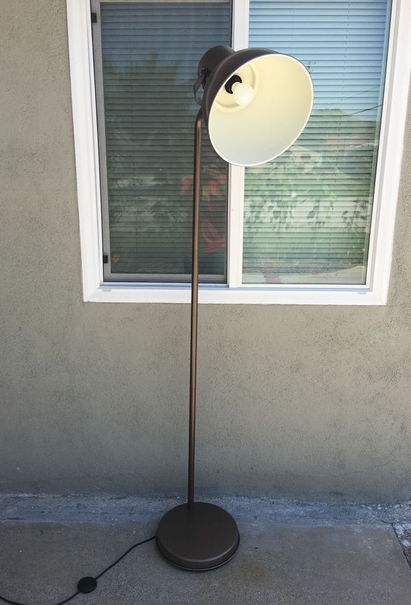 Ikea Hektar Floor Lamp W Led Bulb Brand New Unused Copper Color For In Claremont Ca Offerup