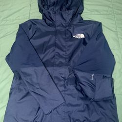Boys Blue North Face Jacket Size 7/8