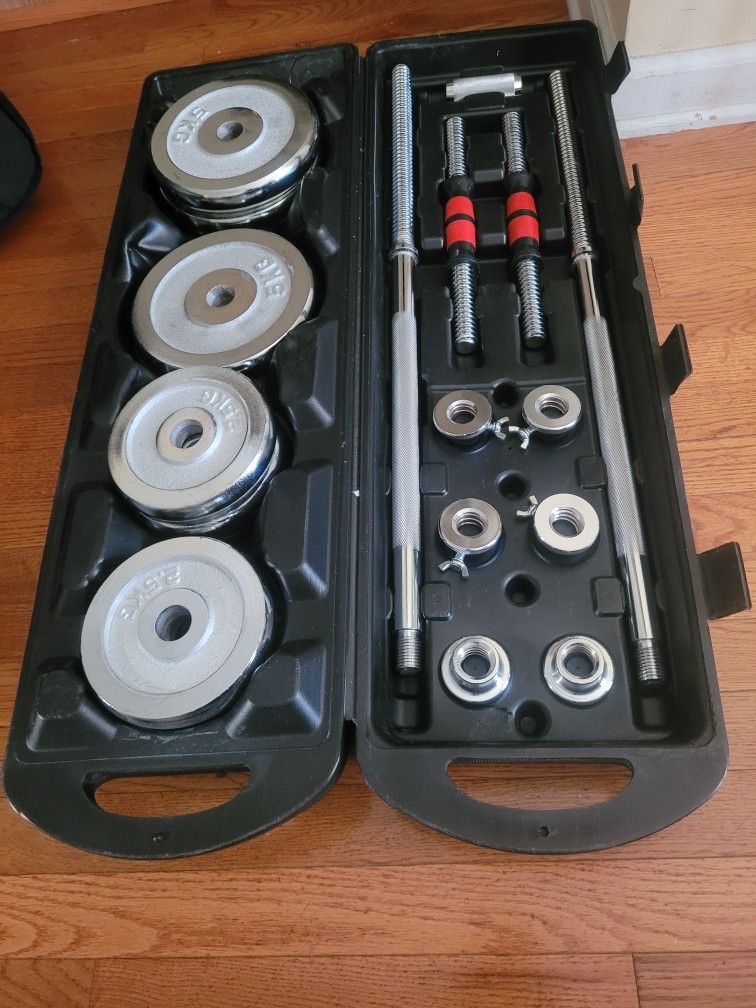 110 Lbs Adjustable Weights 