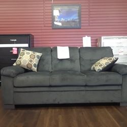 New Sofa With Pillows