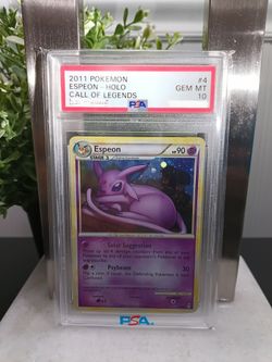 Pokemon Call of Legends Espeon Holo PSA 10 (POP 37)
