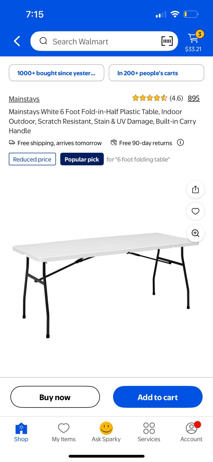 Foldable Table
