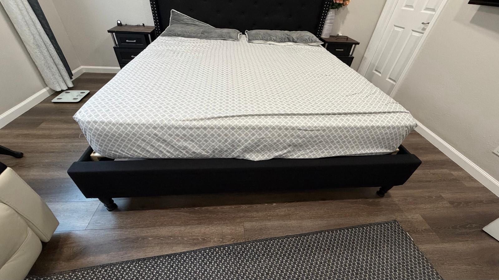King bed frame only