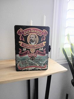 Vintage Jack Daniels Solid Brass Box 