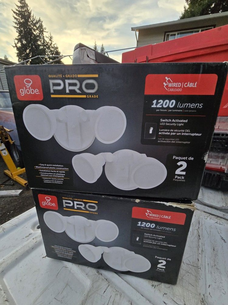 New Globe Pro Security Lights