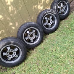 Vw Bug Use 4lug Rims As Is Tires No Good