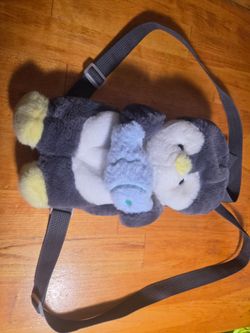 Penguin kids small backpack/ purse