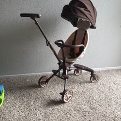 Carrito Coló Beige Con Marrón 