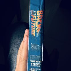 RARE 1986 VHS 📼 [BACK TO THE FUTURE] MCA YELLOW GOLD LOGO 