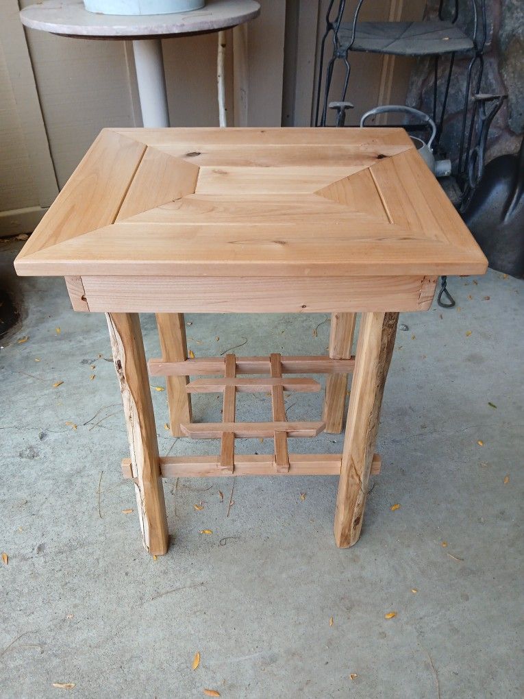 Alder End Table