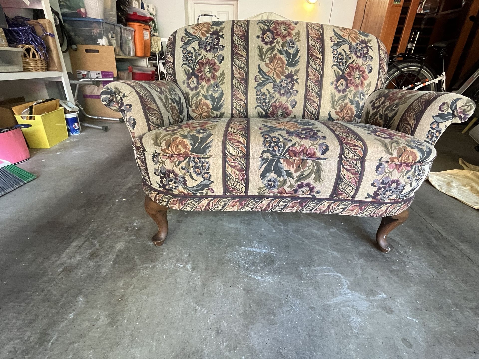 ANTIQUE LOVESEAT