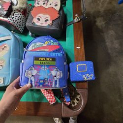 Loungefly Toy Story Backpack With Wallet